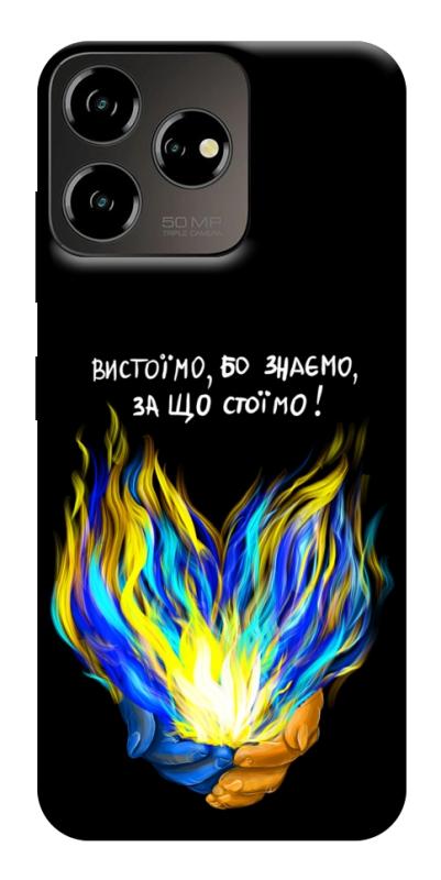 Чехол itsPrint У боротьбі для ZTE Blade V50 Desing 4G, love ukraine, купить оптом с доставкой