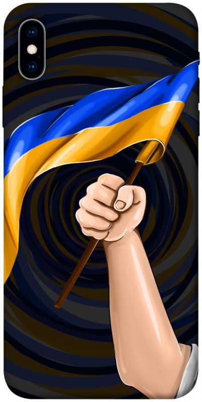 Чехол itsPrint Флаг для Apple iPhone X (5.8"), love ukraine, купить оптом с доставкой