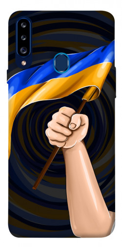 Чохол itsPrint Флаг для Samsung Galaxy A20s