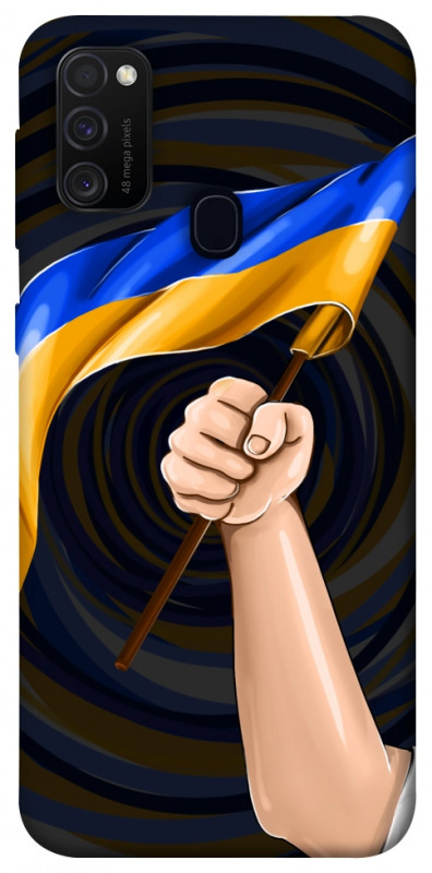 Чехол itsPrint Флаг для Samsung Galaxy M30s / M21, love ukraine, купить оптом с доставкой