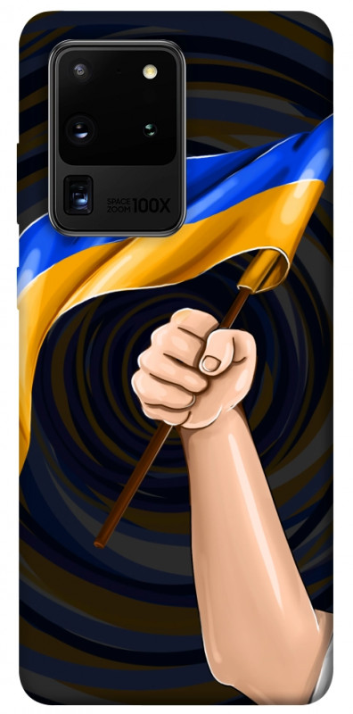 Чехол itsPrint Флаг для Samsung Galaxy S20 Ultra, love ukraine, купить оптом с доставкой