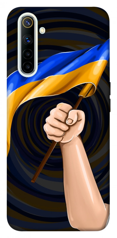 Чехол itsPrint Флаг для Realme 6, love ukraine, купить оптом с доставкой