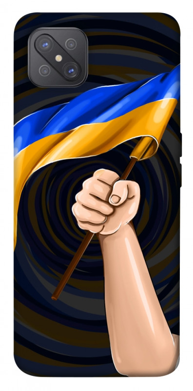 Чехол itsPrint Флаг для Oppo A92s, love ukraine, купить оптом с доставкой