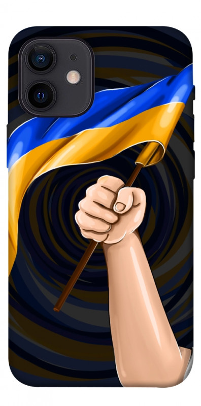 Чохол itsPrint Флаг для Apple iPhone 12 mini (5.4"), love ukraine, купити оптом з доставкою