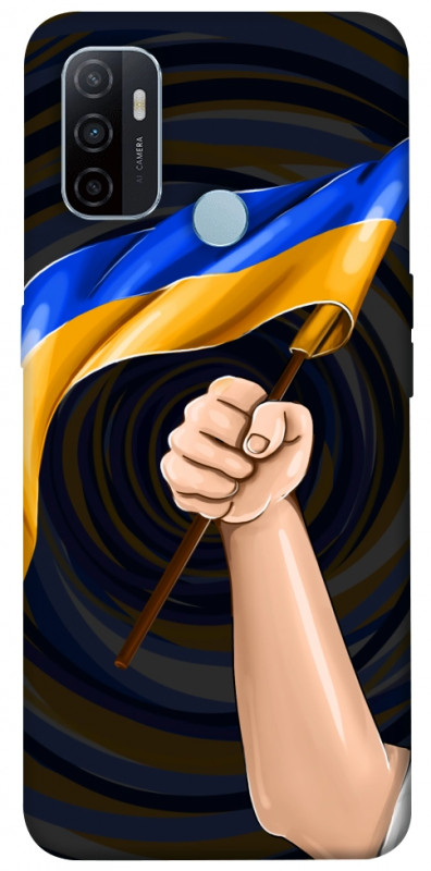 Чехол itsPrint Флаг для Oppo A53 / A32 / A33, love ukraine, купить оптом с доставкой