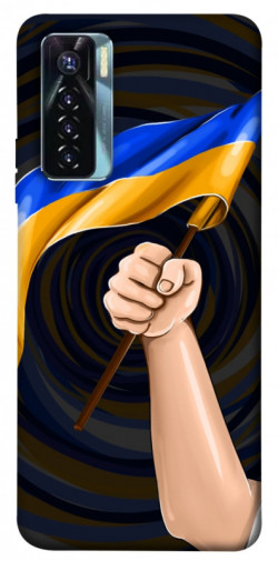 Чехол itsPrint Флаг для TECNO Camon 17 Pro