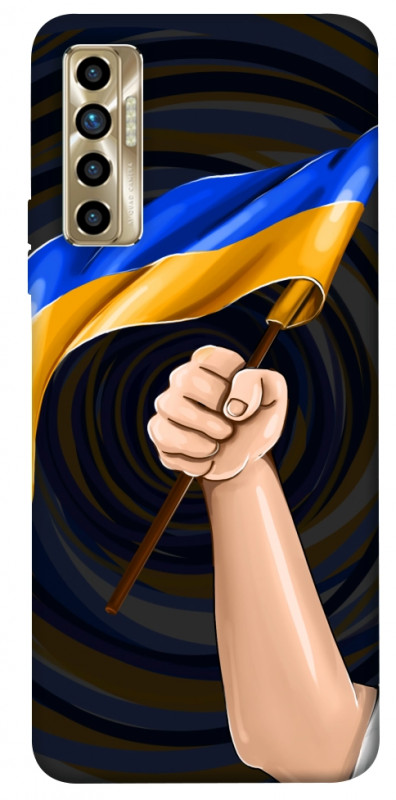 Чехол itsPrint Флаг для TECNO Camon 17P, love ukraine, купить оптом с доставкой