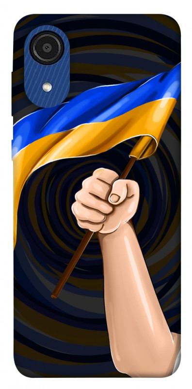 Чехол itsPrint Флаг для Samsung Galaxy A03 Core, love ukraine, купить оптом с доставкой