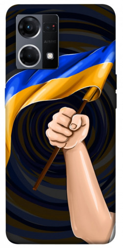 Чехол itsPrint Флаг для Oppo Reno 7 4G