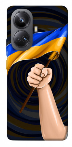 Чехол itsPrint Флаг для Realme 10 Pro+