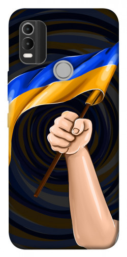 Чехол itsPrint Флаг для Nokia C21 Plus