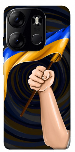 Чехол itsPrint Флаг для Tecno Spark Go 2023