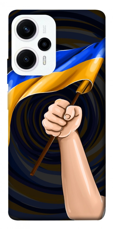 Чехол itsPrint Флаг для Xiaomi Poco F5 / Note 12 Turbo, love ukraine, купить оптом с доставкой