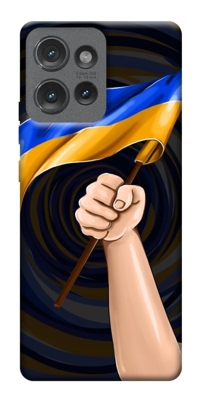 Чехол itsPrint Флаг для Motorola Edge 50, love ukraine, купить оптом с доставкой