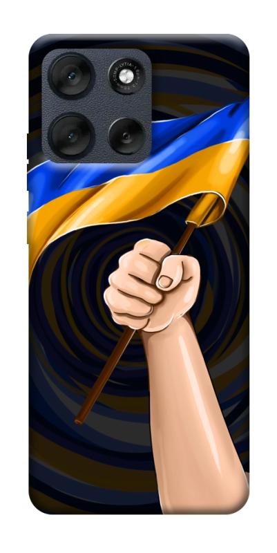 Чехол itsPrint Флаг для Motorola Moto G56 5G, love ukraine, купить оптом с доставкой