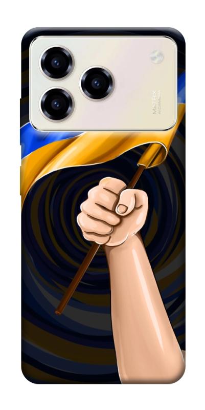 Чехол itsPrint Флаг для ZTE Blade A76, love ukraine, купить оптом с доставкой