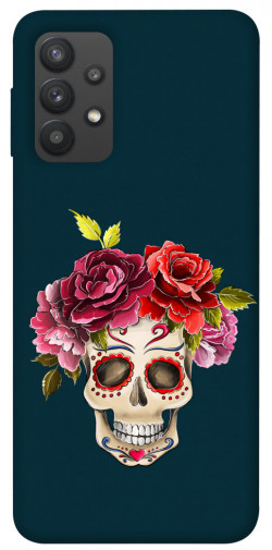 Чехол itsPrint Flower skull для Samsung Galaxy A32 (A325F) 4G