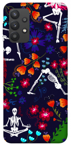 Чехол itsPrint Yoga skeletons для Samsung Galaxy A32 (A325F) 4G