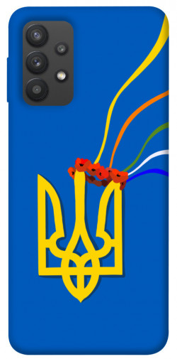 Чехол itsPrint Квітучий герб для Samsung Galaxy A32 (A325F) 4G