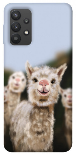 Чохол itsPrint Funny llamas для Samsung Galaxy A32 (A325F) 4G