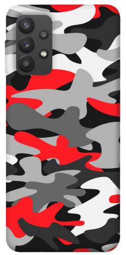 Чехол itsPrint Красно-серый камуфляж для Samsung Galaxy A32 (A325F) 4G