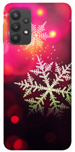 Чехол itsPrint Снежинки для Samsung Galaxy A32 (A325F) 4G