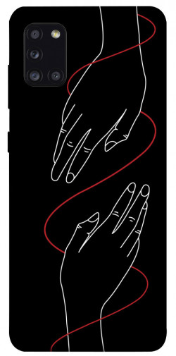 Чехол itsPrint Плетение рук для Samsung Galaxy A31