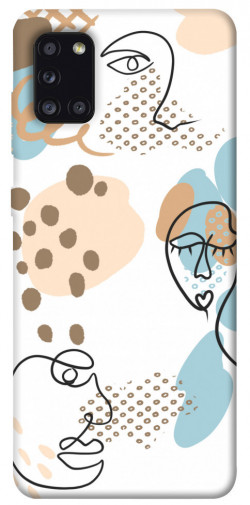 Чехол itsPrint Face pattern для Samsung Galaxy A31