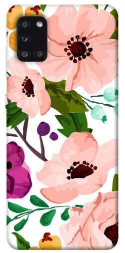Чохол itsPrint Акварельні квіти для Samsung Galaxy A31