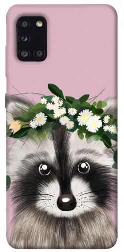 Чехол itsPrint Raccoon in flowers для Samsung Galaxy A31