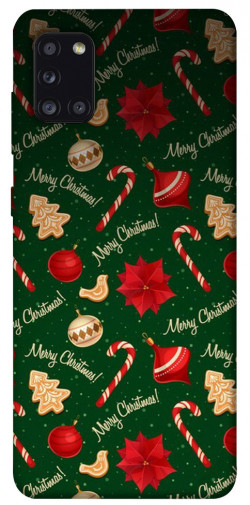 Чехол itsPrint Merry Christmas для Samsung Galaxy A31