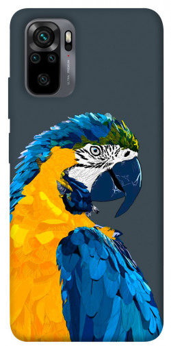 Чехол itsPrint Попугай для Xiaomi Redmi Note 10 / Note 10s