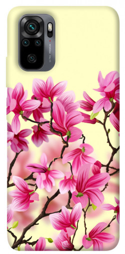 Чехол itsPrint Цветы сакуры для Xiaomi Redmi Note 10 / Note 10s