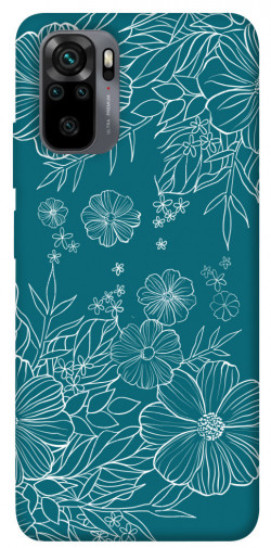 Чехол itsPrint Botanical illustration для Xiaomi Redmi Note 10 / Note 10s