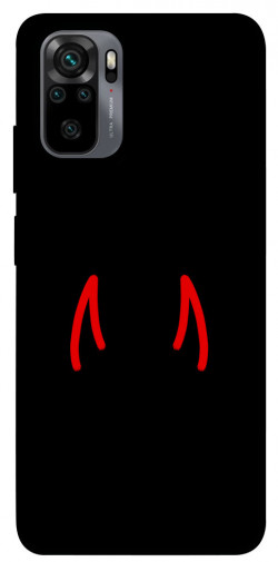 Чехол itsPrint Red horns для Xiaomi Redmi Note 10 / Note 10s