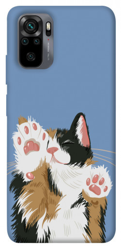 Чехол itsPrint Funny cat для Xiaomi Redmi Note 10 / Note 10s