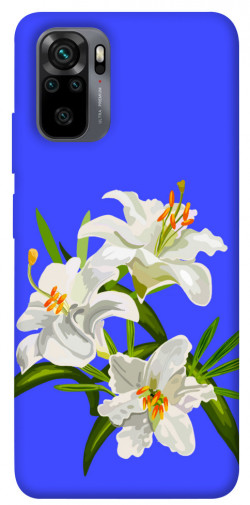 Чехол itsPrint Three lilies для Xiaomi Redmi Note 10 / Note 10s