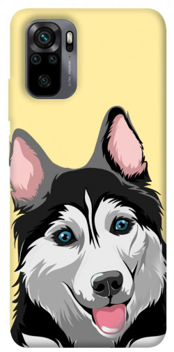 Чехол itsPrint Husky dog для Xiaomi Redmi Note 10 / Note 10s