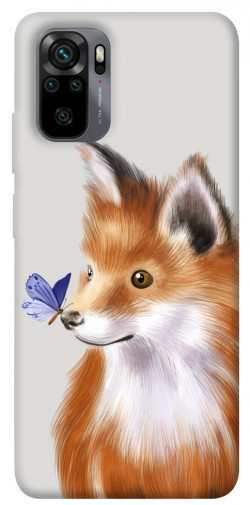 Чехол itsPrint Funny fox для Xiaomi Redmi Note 10 / Note 10s