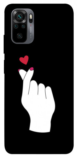 Чехол itsPrint Сердце в руке для Xiaomi Redmi Note 10 / Note 10s