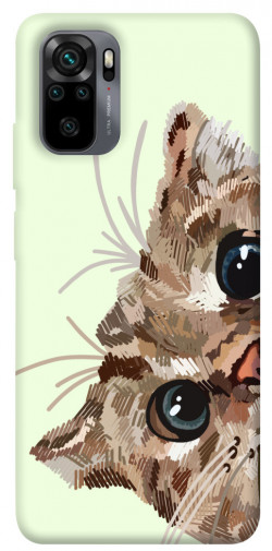Чехол itsPrint Cat muzzle для Xiaomi Redmi Note 10 / Note 10s