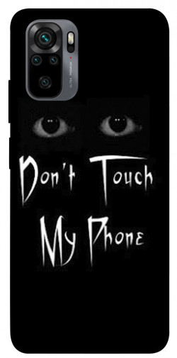 Чехол itsPrint Don't Touch для Xiaomi Redmi Note 10 / Note 10s