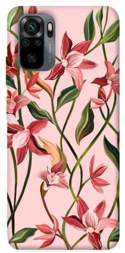 Чехол itsPrint Floral motifs для Xiaomi Redmi Note 10 / Note 10s