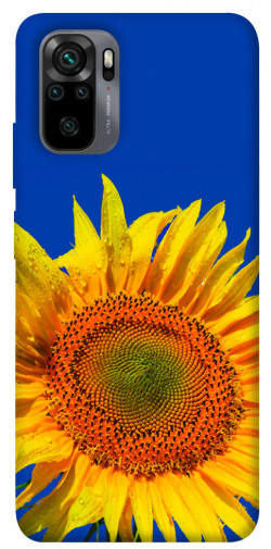 Чехол itsPrint Sunflower для Xiaomi Redmi Note 10 / Note 10s