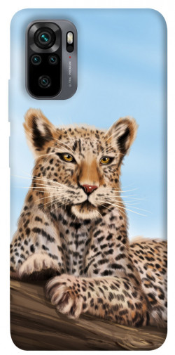Чехол itsPrint Proud leopard для Xiaomi Redmi Note 10 / Note 10s