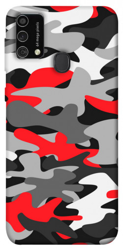 Чехол itsPrint Красно-серый камуфляж для Samsung Galaxy M21s