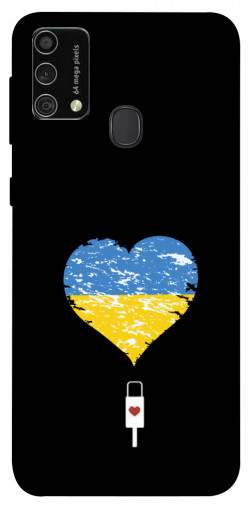 Чехол itsPrint З Україною в серці для Samsung Galaxy M21s