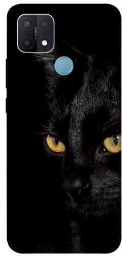 Чохол itsPrint Чорний кіт для Oppo A15s / A15