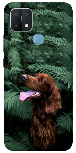 Чехол itsPrint Собака в зелени для Oppo A15s / A15