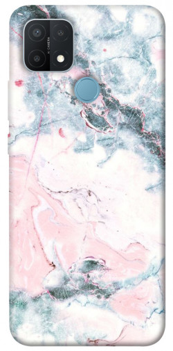 Чехол itsPrint Розово-голубой мрамор для Oppo A15s / A15